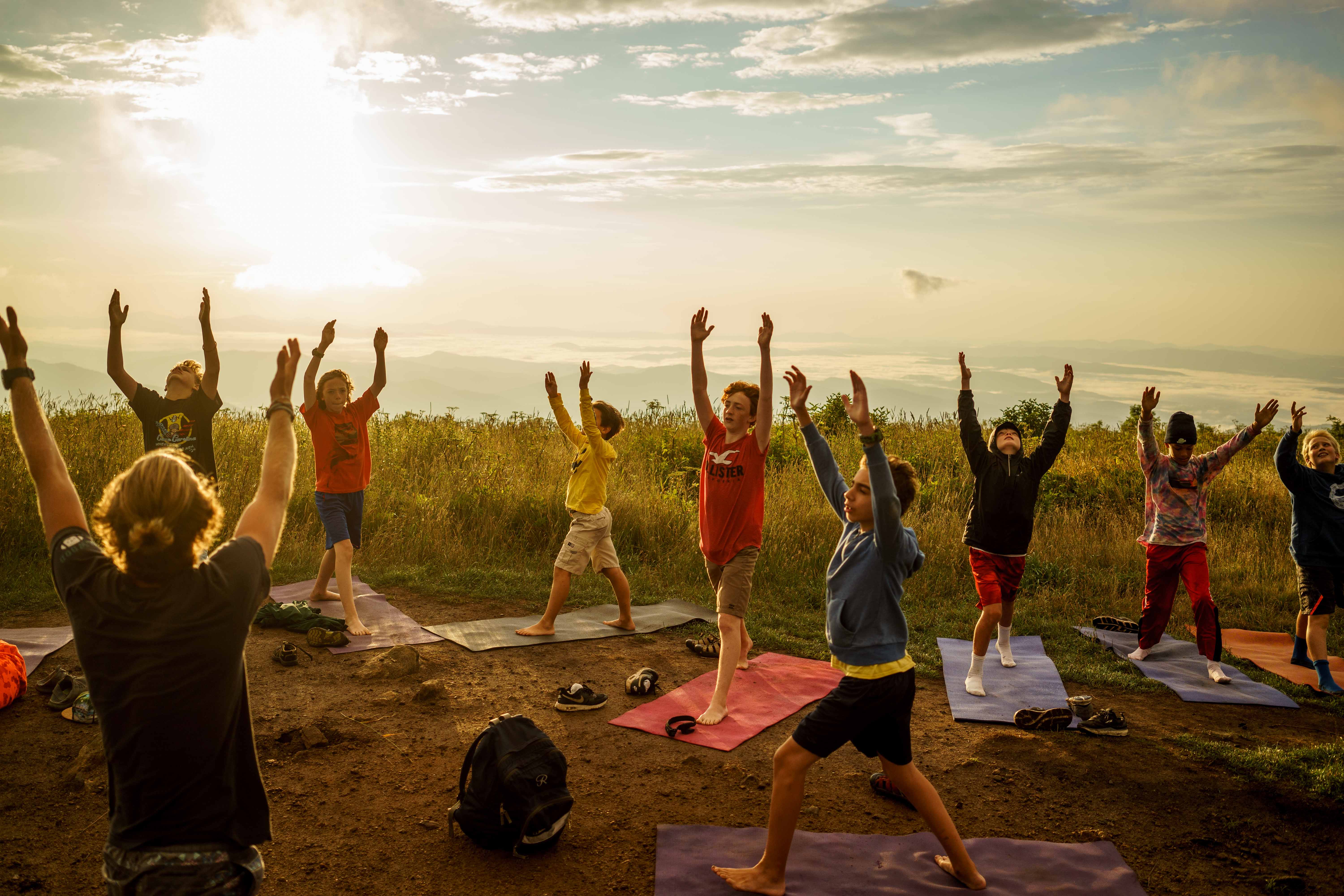 Yoga Camp Carolina, Brevard NC